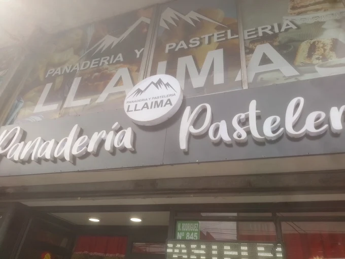 Letrero de la panadería