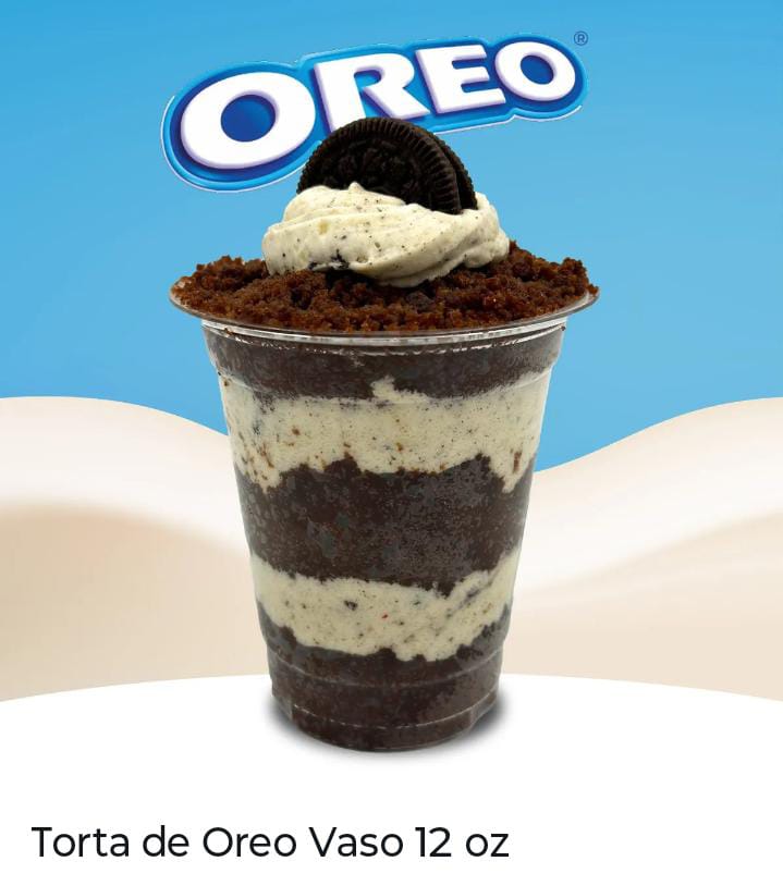 Torta en vaso de oreo