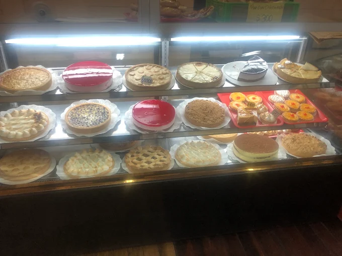 Vitrina de kuchenes y pies